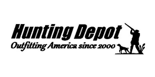 HUNTING DEPOT OUTFITTING AMERICA SINCE 2000 logo