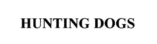HUNTING DOGS logo
