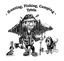 "HUNTING, FISHING, CAMPING" TRIVIA logo