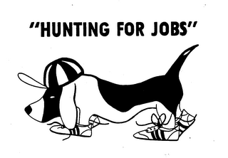 "HUNTING FOR JOBS" logo