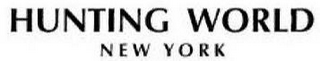 HUNTING WORLD NEW YORK