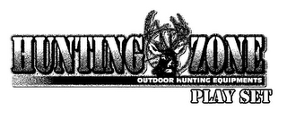 HUNTING ZONE OUTDOOR HUNTING EQUIPMENTS PLAY SET logo