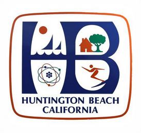 HUNTINGTON BEACH CALIFORNIA HB logo