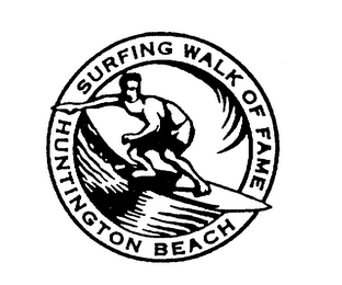 HUNTINGTON BEACH SURFING WALK OF FAME logo