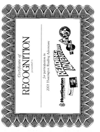 HUNTINGTON READING ADVENTURE logo