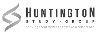 HUNTINGTON STUDY · GROUP SEEKING TREATMENTS THAT MAKE A DIFFERENCE logo