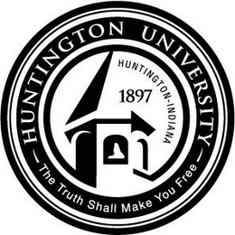 HUNTINGTON UNIVERSITY THE TRUTH SHALL MAKE YOU FREE HUNTINGTON - INDIANA 1897 logo