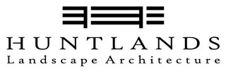 HUNTLANDS LANDSCAPE ARCHITECTURE logo