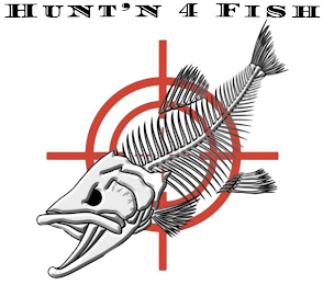 HUNT'N 4 FISH logo