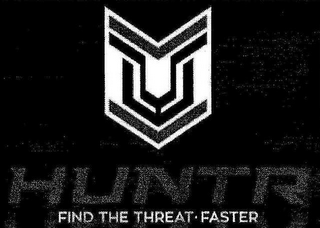 HUNTR FIND THE THREAT FASTER logo