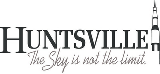 HUNTSVILLE THE SKY IS NOT THE LIMIT logo