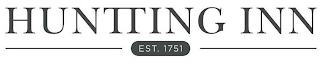 HUNTTING INN EST. 1751 logo