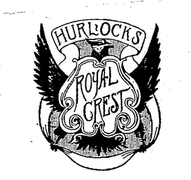 HURLOCKS ROYAL CREST logo