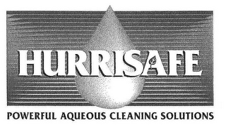 HURRISAFE POWERFUL AQUEOUS CLEANING SOLUTIONS logo