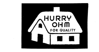 HURRY OHM FOR QUALITY logo