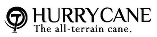 HURRYCANE THE ALL-TERRAIN CANE. logo
