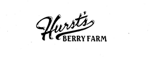 HURST'S BERRY FARM logo