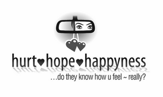 HURT HOPE HAPPYNESS ...DO THEY KNOW HOW U FEEL ~ REALLY? logo