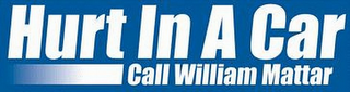 HURT IN A CAR CALL WILLIAM MATTAR logo