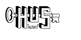 HUS "HUSKY" logo