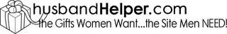 HUSBANDHELPER.COM THE GIFTS WOMEN WANT...THE SITE MEN NEED! logo