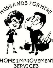 HUSBANDS FOR HIRE HOME IMPROVEMENT SERVICES logo