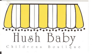 HUSH BABY CHILDREN'S BOUTIQUE logo