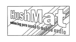 HUSHMAT ENHANCING PURE SOUND IN MOBILE AUDIO logo