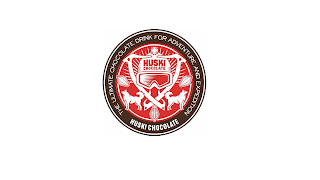 HUSKI CHOCOLATE THE ULTIMATE CHOCOLATE DRINK FOR ADVENTURE AND EXPEDITION logo
