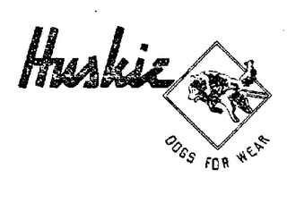 HUSKIE DOGS FOR WEAR logo