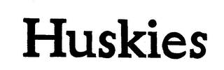 HUSKIES logo