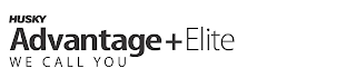 HUSKY ADVANTAGE + ELITE WE CALL YOU logo