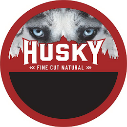 HUSKY FINE CUT NATURAL logo