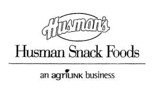 HUSMAN'S HUSMAN SNACK FOODS AN AGRILINKBUSINESS logo