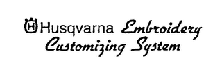 HUSQVARNA EMBROIDERY CUSTOMIZING SYSTEM logo