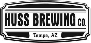 HUSS BREWING CO. TEMPE, AZ logo