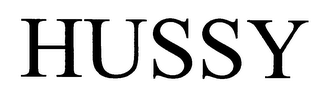 HUSSY logo