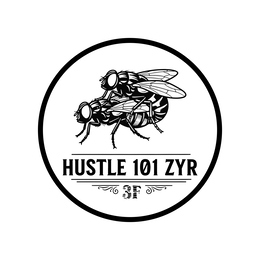 HUSTLE 101 ZYR 3F logo