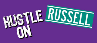 HUSTLE ON RUSSELL logo