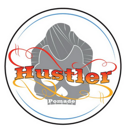 HUSTLER POMADE DESIGN logo