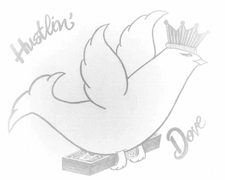 HUSTLIN' DOVE logo