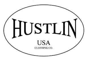 HUSTLIN USA CLOTHING CO. logo