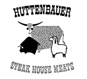 HUTTENBAUER STEAK HOUSE MEATS logo