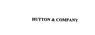 HUTTON & COMPANY logo