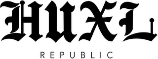 HUXL REPUBLIC logo
