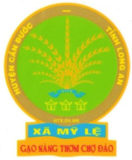 HUYEN CÁN DUÓC TINH LONG AN HTX DV.NN NTCD XÃ MY LE GAO NÁNG THÓM CHO DÁO logo