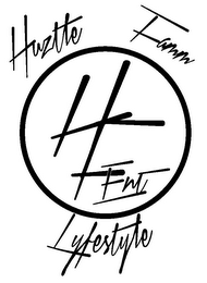 HUZTLE FAMM LYFESTYLE HFL ENT logo
