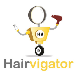 HV HAIRVIGATOR logo