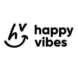 HV HAPPY VIBES logo