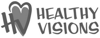 HV HEALTHY VISIONS logo